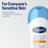 imageCetaphil Ultra Gentle Refreshing Body Wash For Dry to Normal Sensitive Skin 169oz with Aloe Vera Calendula Vitamin B5 Hypoallergenic Fragrance Free Dermatologist Tested169 Fl Oz Pack of 1