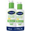 imageCetaphil Daily Facial Moisturizer SPF 15 4 Fl Oz Gentle Facial Moisturizer for Dry to Normal Skin Types No Added Fragrance Pack of 2 Packaging May Vary