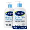 imageCetaphil Face Wash Hydrating Gentle Skin Cleanser for Dry to Normal Sensitive Skin 16 oz 2 Pack Fragrance Free Soap Free and NonFoamingFragrance Free