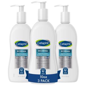 imageCETAPHIL RESTORADERM Soothing Moisturizer For Eczema Prone Skin 10 fl oz For Dry Itchy Irritated Skin 24Hr Hydration No Added FragranceAdult