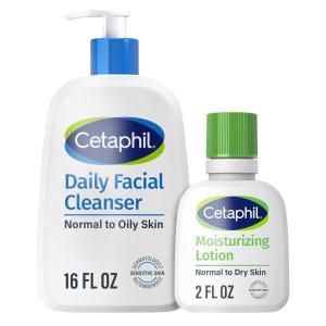 imageCetaphil Face Wash Daily Facial Cleanser for Sensitive Combination to Oily Skin 20 oz Gentle Foaming Soap Free Hypoallergenic16oz Pack of 1