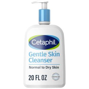 imageCetaphil Face Wash Hydrating Gentle Skin Cleanser for Dry to Normal Sensitive Skin 20 oz Fragrance Free Soap Free and NonFoaming