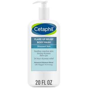 imageCetaphil FlareUp Relief Body Wash with Colloidal Oatmeal to Help Soothe and Condition UltraDry Stressed Sensitive Skin 20 ozUnscented